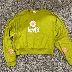 Women’s Levi’s cropped sweatshirt